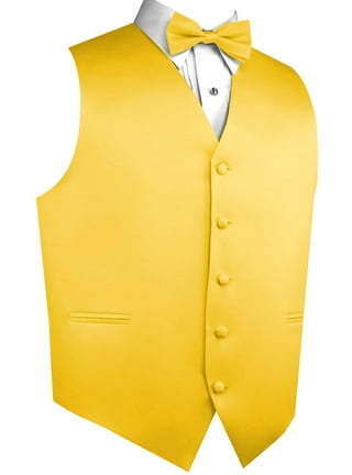 Gold Vest And Bowtie