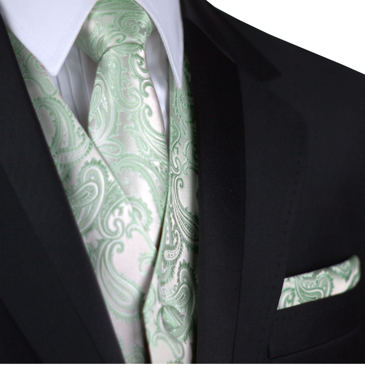 cheap tuxedo vest and tie sets