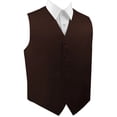 thumbnail image 1 of "BEST TUXEDO" Men's Formal, Wedding, Prom, Homecoming, Tuxedo Vest, in Chocolate, 1 of 3