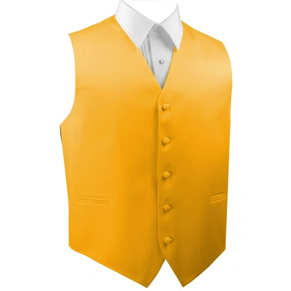 "BEST TUXEDO" Men's Formal, Wedding, Prom, Homecoming, Tuxedo Vest, in Gold
