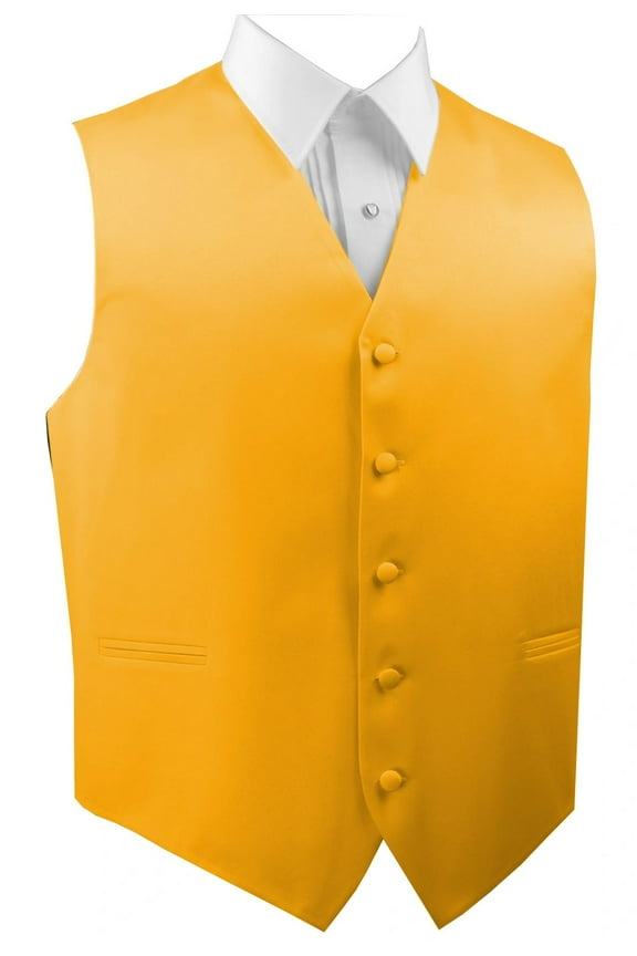 "BEST TUXEDO" Men's Formal, Wedding, Prom, Homecoming, Tuxedo Vest, in Gold