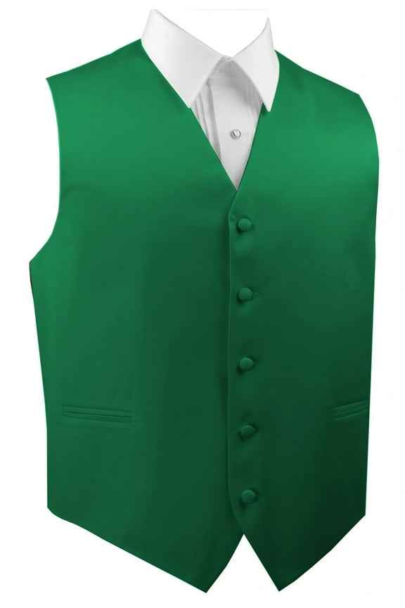"BEST TUXEDO" Men's Formal, Wedding, Prom, Homecoming, Tuxedo Vest, in Green