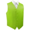 thumbnail image 1 of "BEST TUXEDO" Men's Formal, Wedding, Prom, Homecoming, Tuxedo Vest, in Lime, 1 of 3