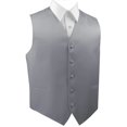 thumbnail image 1 of "BEST TUXEDO" Men's Formal, Wedding, Prom, Homecoming, Tuxedo Vest, in Silver, 1 of 3