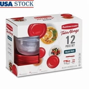 BEST- Takealong 12 Piece Food Storage Set Bpa Free Microwave Safe Stackable Containers