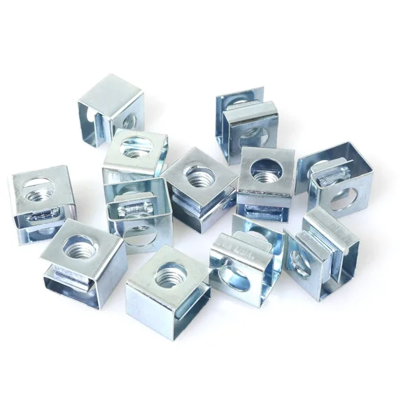 BEST- Taodan 12Pcs M6 Slide-On Cage Nuts Special-Shaped Cage Nut