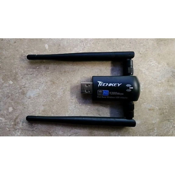 BEST- Techkey 1200Mbps Dual Band Usb Wi-Fi Adapter