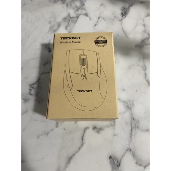 BEST- Tecknet 2.4G Wireless Computer Mouse Black