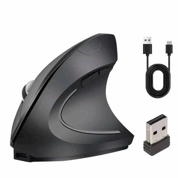 BEST- Tecknet Ergonomic Mouse 4800 Dpi Wireless Vertical Mouse With 6 Adjustable Dp...