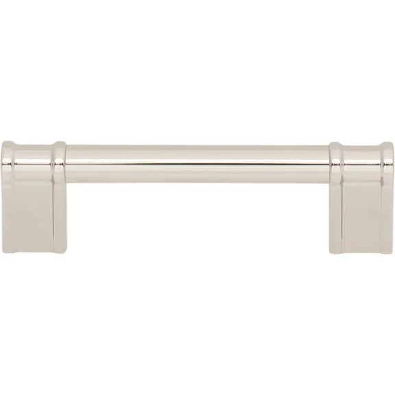 BEST- Top Knobs Tk3382Pn Newburn 3 3/4" Center To Center Bar Pull Polished Nickel
