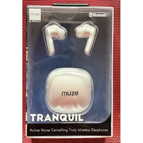 BEST- Tranquil Muze By Vivitar True Wireless Bluetooth Earbuds Noise Canceling.