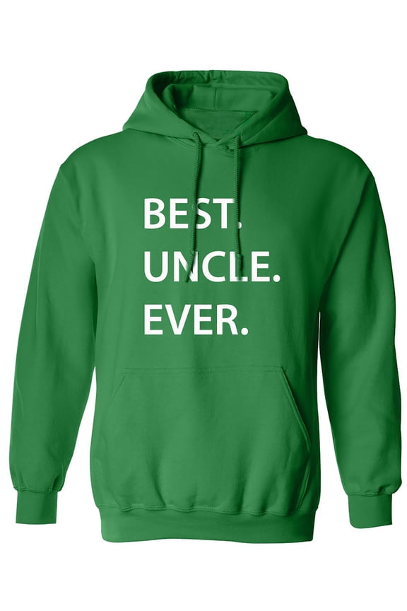 BEST.UNCLE.EVER. Adult Hooded Sweatshirt