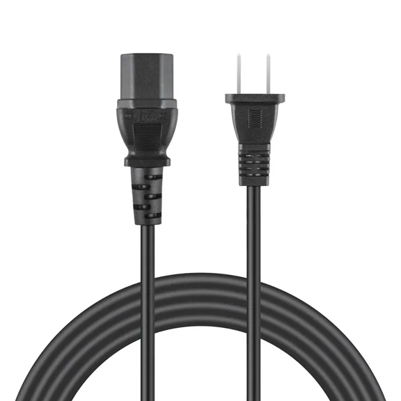 BEST- Ul 6Ft Ac Power Cable Cord For Volex Baohing Iec C17 Stereo Receiver 2-Prong