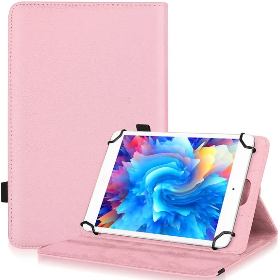 BEST- Urbanx 7"-8" Inch Universal Tablet Case, Protective Cover Stand Folio Case For Z