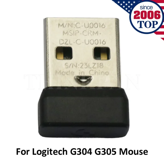 BEST- Usb Dongle Mouse Receiver Adapter For Logitech G304 / G305 Wireless Mouse