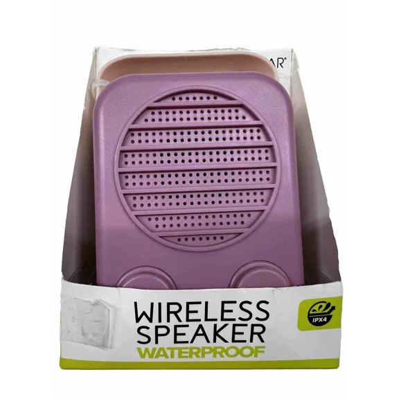 BEST- Vivitar Waterproof Wireless Bluetooth Portable Speaker - Pink