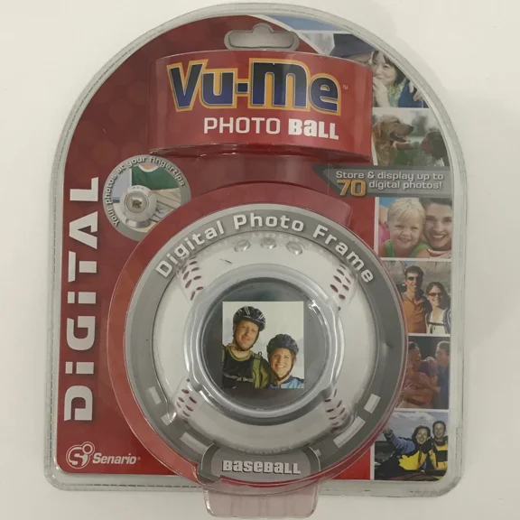 BEST- Vu-Me Photo Ball Baseball Digital Photo Frame