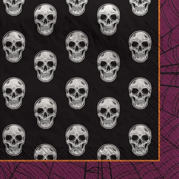 BEST- Wicked Hauntings Haunted House Carnival Halloween Party Paper Luncheon Napkins