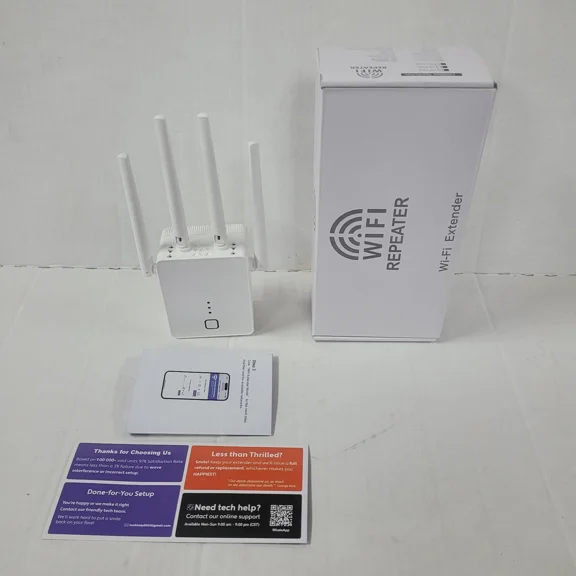 BEST- Wifi Range Extender Internet Booster Wireless Signal Repeater