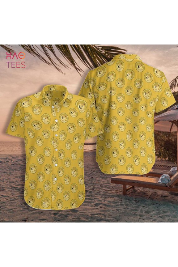 BEST Wow Much Coin Dogecoin Hawaiian Shirt