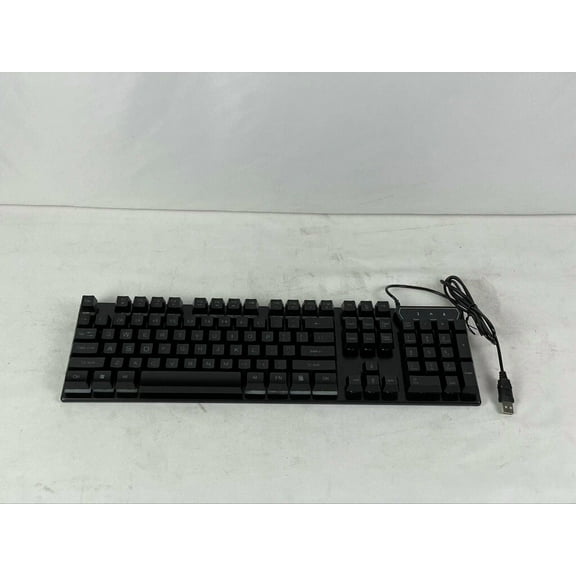 BEST- Yin Diao V4 Ultra Slim Rainbow Led Backlit Gaming Keyboard