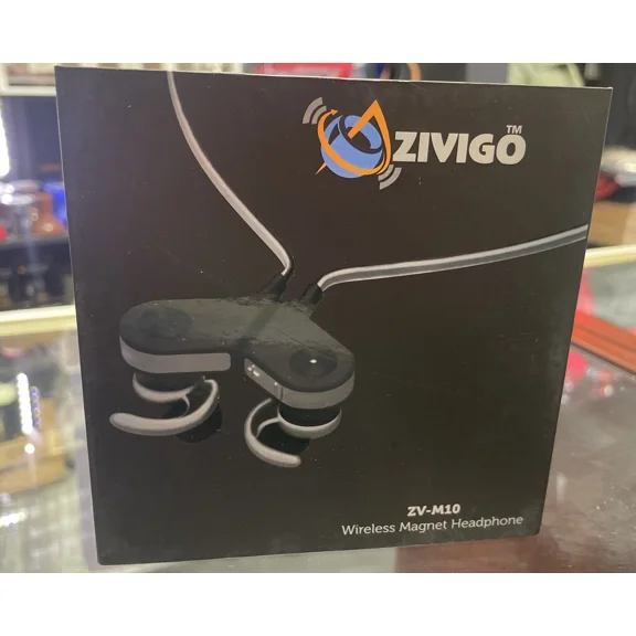 BEST- Zivigo Wireless, Magnetic Headphones Earbuds ~~ Zv-M10 Bluetooth. New