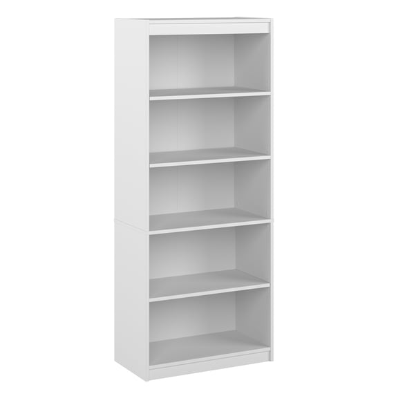 BESTAR Universel 30W Standard 5 Shelf Bookcase in pure white