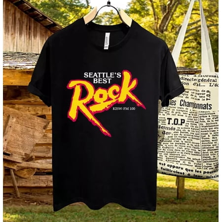 BESTBUY! The Rock 99.9 Fm Kisw Seattle'S Best Kisw Fm 100 Radio T-Shirt
