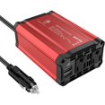 BESTEK 300W Car Power Inverter, Auto Adapter, Vehicle Charger, DC 12V to 110V with 2 AC Outlets