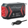 thumbnail image 1 of BESTEK 300W Pure Sine Wave Power Inverter 12V to 110V Car Inverter with Dual 2.4A USB Ports and Cigarette Lighter Plug, DC to AC Converter for Car Truck RV Camping, 1 of 9