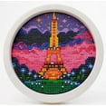 thumbnail image 1 of BESTING 5D DIY Diamond Painting Stitch Kits with Round Frame European Architectural Painting Arts, 1 of 7
