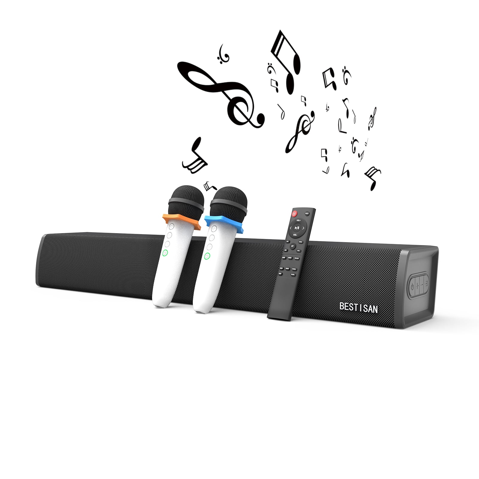 wireless karaoke soundbar MB796 スピーカー Amazon.com: Karaoke Soundbar with Subwoofer for TV: Sound