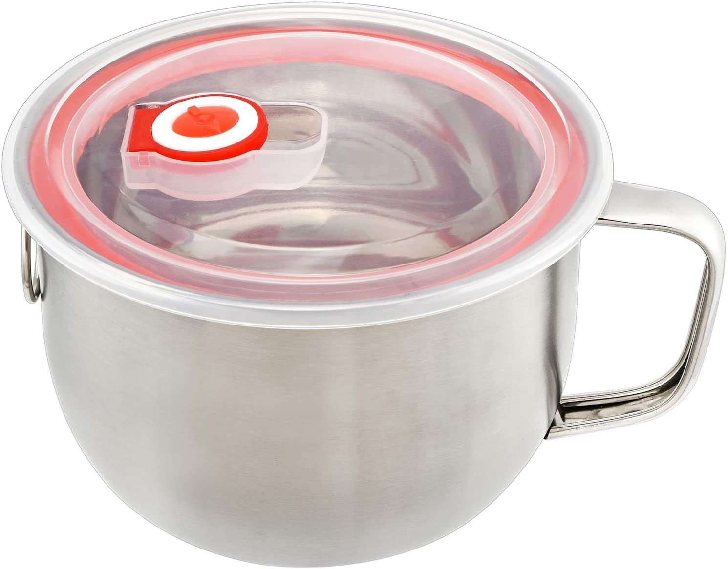 BESTKITTY 18/8 Stainl Steel Leak of Food Storage Container with Handle ...