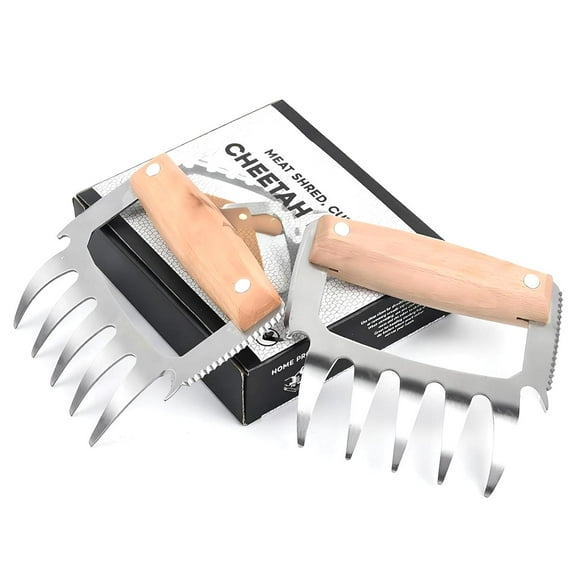 BESTKITTY 5-In-1 Meat Shredding Claws, Bear Claws for Meat Shredding, Kitchen Tools for Meat Shredding, Bear Claws Meat Grinder and Chicken Shredder, Essential BBQ and Kitchen Accessories