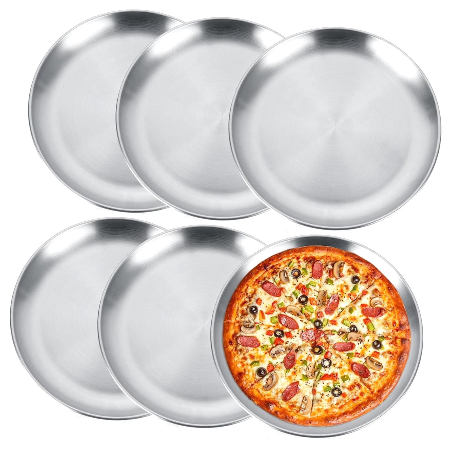 American Metalcraft CAR15 Tapered Car Pan – 15" Diameter, Unfinished Aluminum For Dough, Pizza, Pastries