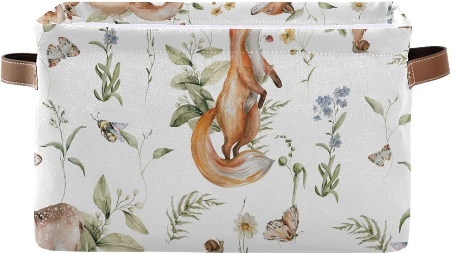 BESTKITTY Baby Animals Storage Baskets for Shelves Organizer Baskets