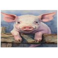 BESTKITTY Cute Small Pig Jigsaw Puzzles 500 Piece for Adults Large