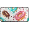 BESTKITTY Kitchen Mat Sweet Donuts Kitchen Rug Mat AntiFatigue Comfort
