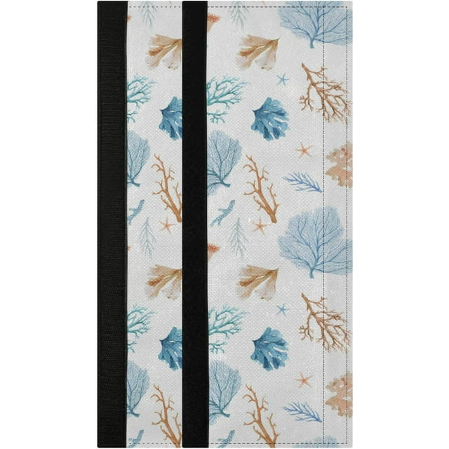 BESTKITTY Sea Life Corals Refrigerator Handle Covers Set of 2, Kitchen