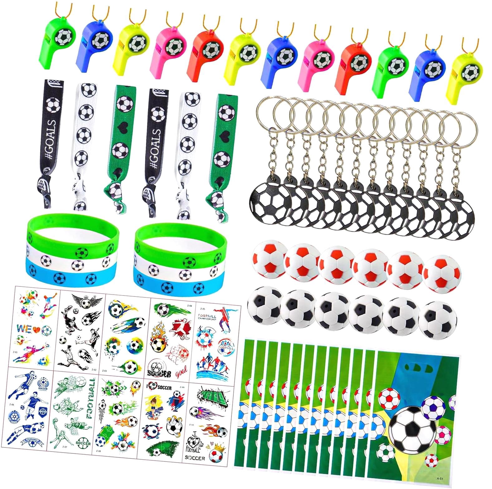 BESTKITTY Soccer Party Kit With 80PCS Football Themed Birthday ...