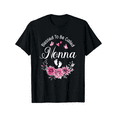 thumbnail image 1 of BESTLUCKY Cotton T-shirt Blessing called Nonna Women Floral decorated Nonna T-shirt, Mother's Day print pattern, comfortable casual, 1 of 5