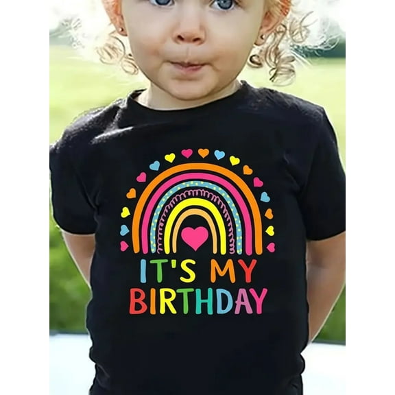 BESTLUCKY My Birthday Paint Splatter Tee 80s Theme Colorful Bday Party T-Shir