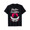 thumbnail image 1 of BESTLUCKY Quality Mother and daughter prints, Mother's Day T-shirts, design tops, everyday casual, 1 of 5
