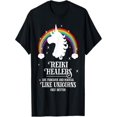 thumbnail image 1 of BESTLUCKY Reiki Healers Fabulous Magical Unicorn Rainbow TShirt Gift T-Shirt, 1 of 5
