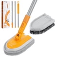 thumbnail image 1 of BESTNIFLY 42'' Extendable Bathroom Kitchen Scrub Brushes with Bathtub Brush Refill for Cleaning Shower Grout Floor Bathroom Kitchen, 1 of 7
