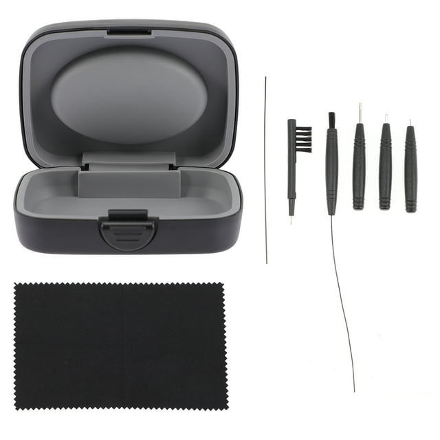 BESTONZON 1 Set Hearing Aid Cleaning Tool BTE Hearing Aid Cleaning