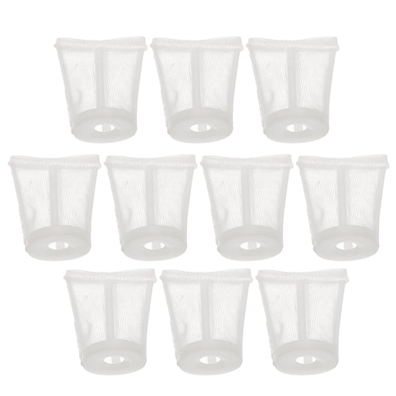 BESTONZON 10Pcs 120 Mesh Paint Sprayer Filter Transparent Screen Mesh for Airless Sprayer Accessories
