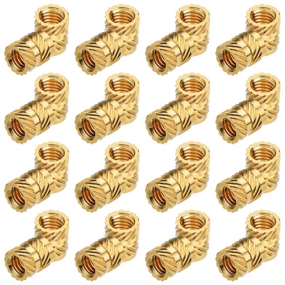 BESTONZON 100Pcs Heat Resistant Copper Knurled Nuts Threaded Inserts for 3D Printer