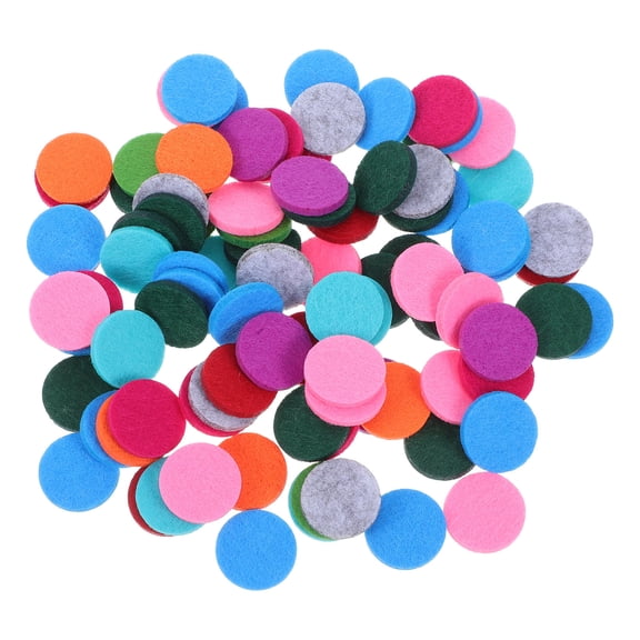 BESTONZON 100Pcs Thick Absorbent Pads for Necklace Diffuser with Assorted Colors for Optimal Scent Diffusion