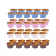 thumbnail image 1 of BESTONZON 100pcs Disposable Curled Cake Cups Heat-resistant Muffin Cup Baking Cupcake Wrappers (Random Color), 1 of 6